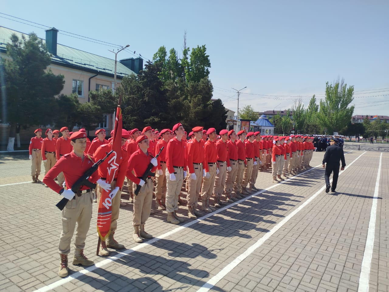 Юнармейцы Кизлярского района примут участие в параде Победы