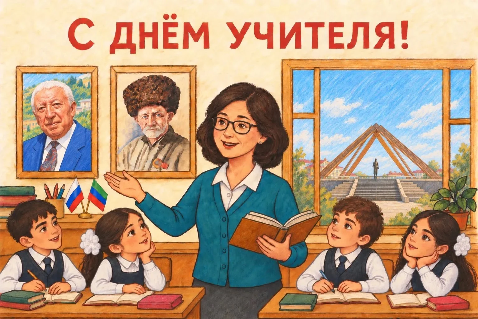 Федор Щукин поздравил педагогическое сообщество с Днем Учителя